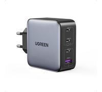 Nexode 100W USB C Fast Charger 4 Ports GaN Tech USB C Plug Compatible with iPhone 16 Plus Pro Max 15 14 13 12 11 Galaxy S24 S23 S22 A15 Pixel 9 8 7 iPad MacBook Air Pro M4 M3 M2 M1