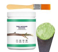 Nexoria Pâte cicatrisante pour plantes, 120 g, agent de guérison des plaies d'arbre, avec pinceau, scellant d'élagage des plaies de plantes, agent de réparation rapide pour arbres, mastic de guérison