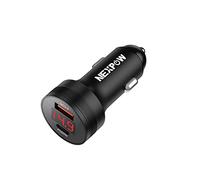 NEXPOW Chargeur de voiture USB C 38 W, adaptateur de chargeur de voiture USB rapide PD 20 W ou QC3.0 compatible avec NEXPOW Jump Starter