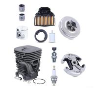 NexRen 537320402 pour tronçonneuse 455/460 avec tambour d'embrayage, étincelle, filtre, valve 47 mm