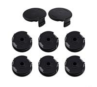 NexRen Bobines de débroussailleuse double ligne et couvercle compatibles avec Bosch ART 24, 27, 30, ART 30-36 LI, bobine de rechange F016800351 et couvercle F016F04557, ABS haute résistance et