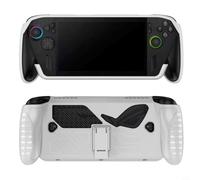 NexRen Coque de protection pour ROG pour Xbox AllyX avec support pliable, conçue pour résister aux chutes et maintenir un accès complet à toutes les commandes de la console (blanc)