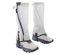 NexRen Housse de protection anti-sable et de neige, guêtres de randonnée à jambes longues, respirantes, légères, imperméables, indice PU4000, construction résistante aux déchirures avec fermeture