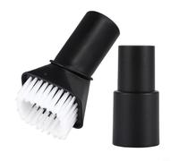 NexRen Kit de brosse d'aspiration pour aspirateur humide et sec avec double type de poils et adaptateur, pour Karcher WD 2 WD 3 WD 4 WD 5 WD 6 Home & Garden (noir + blanc)