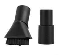 NexRen Kit de brosse d'aspiration pour aspirateur humide et sec avec double type de poils et adaptateur, pour Karcher WD 2 WD 3 WD 4 WD 5 WD 6 Home & Garden (Noir)