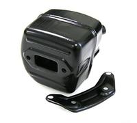 NexRen Kit de joint et support de silencieux d'échappement pour tronçonneuse compatible avec 365 371 372 372XP 385 390XP pour équipement électrique extérieur pour l'entretien de la cour et du jardin