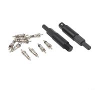 NexRen Kit d'outils de service de climatisation comprenant un extracteur de noyau de valve 10 noyaux de 6,35 mm et une clé à joint torique