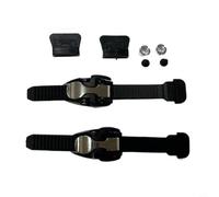 NexRen Lot de 2 boucles de rechange pour patins à roues alignées 150 mm réglables, avec boucle, vis, écrous, pièce d'accessoire, pour un ajustement confortable (style A)