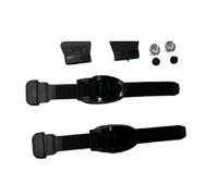 NexRen Lot de 2 boucles de rechange pour patins à roues alignées 150 mm réglables, avec boucle, vis, écrous, pièce d'accessoire, pour un ajustement confortable (style C)