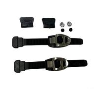 NexRen Lot de 2 boucles de rechange pour patins à roues alignées 150 mm réglables, avec boucle, vis, écrous, pièce d'accessoire, pour un ajustement confortable (style B)