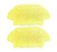 NexRen Lot de 2 chiffons de nettoyage de sol pour robot Karcher RCV 3 RV3, brosses latérales de rechange en microfibre