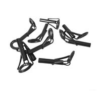 NexRen Lot de 30 anneaux de guidage pour canne à pêche - Pour les amateurs de canne à pêche - Construction de canne à pêche - Mise à niveau et remplacement de composants - Plusieurs types de canne
