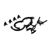 NexRen Protection de cardan pour DJI Neo 2, protection PC anti-collision, kit de protection pour barre d'appareil photo (noir)