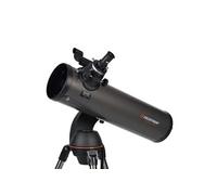 Celestron 31145 NexStar 130SLT-Mak Télescope réflecteur de Newton Portable informatisé avec Monture à Bras à Fourche, Plateau d'accessoires et Logiciel « Starry Night » en édition spéciale, Gris