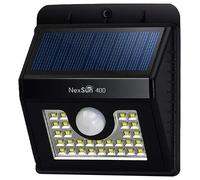 Nexsun 400 Extérieur LED Solaire Sécurité Léger W Pir Capteur Ip65 400Lm Noir