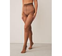Next 15 Collants transparents mats 3 Lot Brun S (FR 38-40)