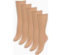 Next 20 Chaussettes hautes deniers 5 Pack Nue Un an