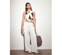 next Active Modal Wide Leg Trousers crème XL (FR 50-52)