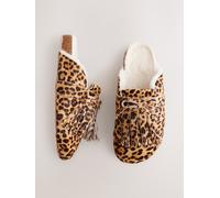 Next Animal Fringe Mule Footbed Slippers