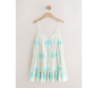 Next Vêtement de plage aqua / blanc, Taille 36