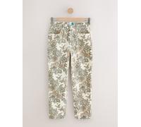 next Authentiques Jean droit taille haute de ville crème FR 41 R (EU 39 R)