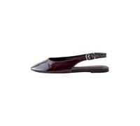 Next Burgundy Red Forever Comfort Round Toe Slingback Flats Burgundy Red EU 38 (UK 5)