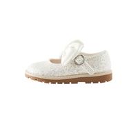 Next Ballerines argent / blanc, Taille 20,5