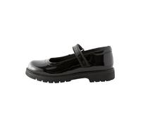 NEXT Fille Babies en Cuir pour l’école à Semelle épaisse - Pointure Large (G) Black Patent 28.5