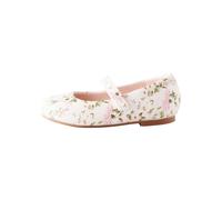 Next Ballerines vert / rose / blanc cassé, Taille 22