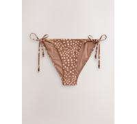 Next Bambi Print Tie Side Bikini Bottoms