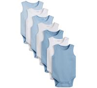 Next Barboteuse / body bleu / blanc, Taille 68