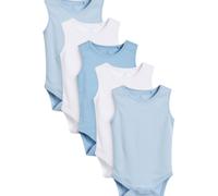 Next Barboteuse / body bleu clair / blanc, Taille 50