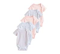 Next Barboteuse / body vert / rose / poudre / blanc, Taille 92