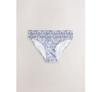 Next Bas de bikini froncé à jambes montantes bleu FR 48 (EU 46)