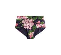 Next Bas de bikini 'Kew' bleu marine / vert / rose, Taille L