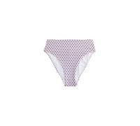 Next Bas de bikini marron / lavande / blanc, Taille M