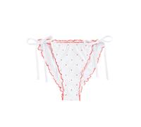 Next Bas de bikini rouge clair / blanc, Taille L