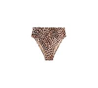 Next Brown Leopard Print High Waist Ostomy High Waisted Stoma Bikini Bottoms