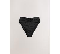 next Bas de bikini taille haute pour stomie Noir FR 36 (EU 34)