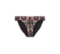 Next Bas de bikini vert foncé / rose / noir, Taille XS