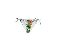 Next Bas de bikini vert / olive / orange foncé / blanc naturel, Taille XL