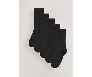 Next Basic Ankle Socks Five Pack Noir Un an