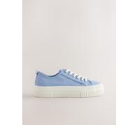 Next Blue Forever Comfort Chunky Sole Lace-Up Trainers Blue EU 43 (UK 9)