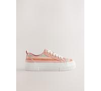 Next Baskets à lacets à semelle épaisse Forever Comfort Rose EU 36 (UK 3.5)