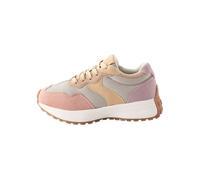 Next Baskets beige clair / gris / violet pastel / rose, Taille 35,5