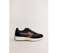 next Baskets de survêtements à lacets avec empiècements Forever Comfort Noir EU 38.5 (UK 5.5)
