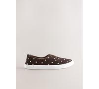 Next Baskets en toile sans lacets Brun EU 37.5 (UK 4.5)
