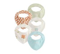 Next Bavette bleu / vert / orange foncé / blanc, Taille One Size
