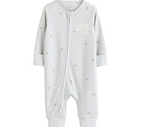 NEXT Bébé Dors-bien bébé 100% coton à fermeture zippée double sens Hello World Gris Newborn-1 Mois