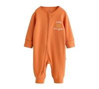 NEXT Bébé Dors-Bien bébé à Zip Double-Sens et Inscription Little Pumpkin Orange 3 Mois